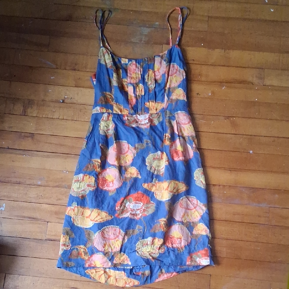 Maeve Size 10 Silk/ Cotton Blend Dress